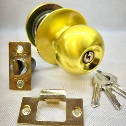 دستگیره گرد هتلی طلایی