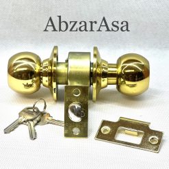 دستگیره گرد هتلی طلایی