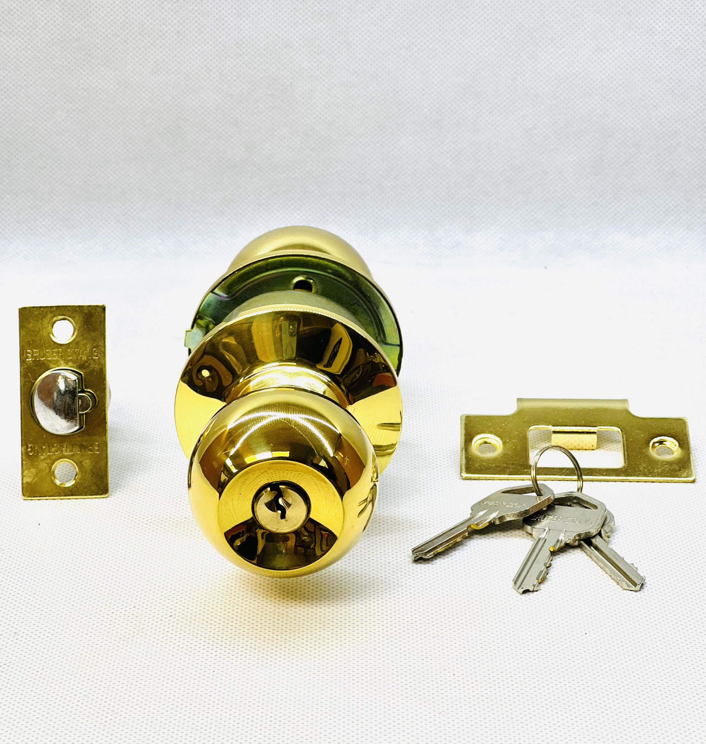 دستگیره گرد هتلی طلایی