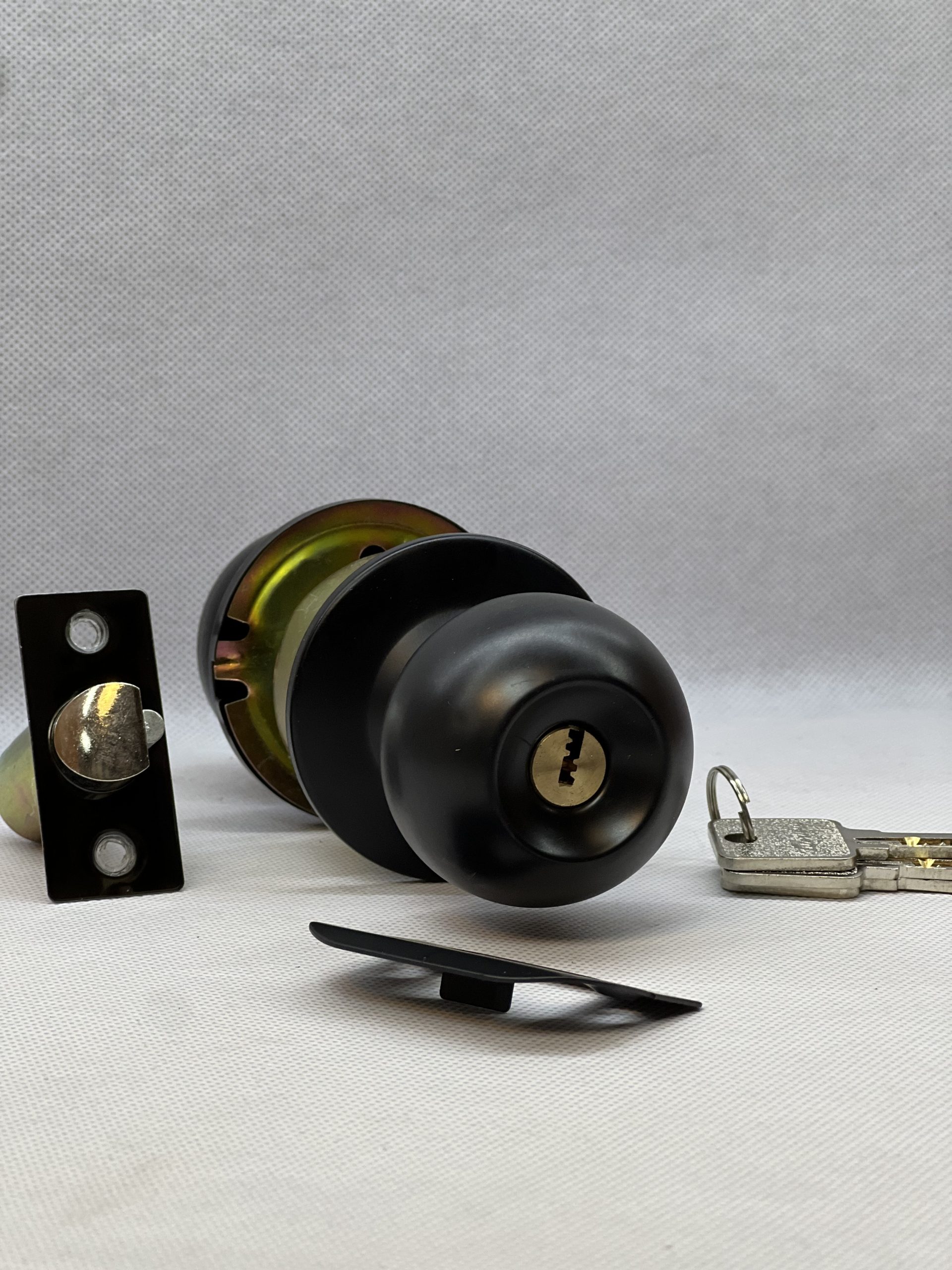 دستگیره گرد هتلی مشکی کلید کامپیوتری