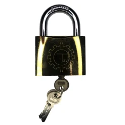 قفل آویز طلایی سنگین 38 تاو tav