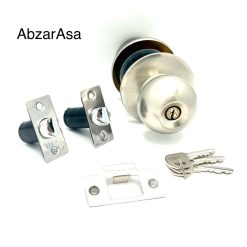 دستگیره گرد هتلی استیل