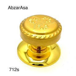 دستگیره تک پیچ حیاطی طلایی